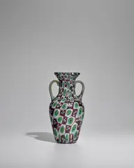 Murrine Vase by Fratelli Toso, sold Nov 2022