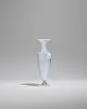 Amphora with Lion's Head Masks by Salviati & C., opalescent and applied glass, sold Nov 2022