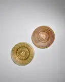 Two Plates by Salviati & C., blown glass internally decorated with aventurine, offered Nov 2022