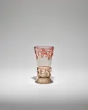 Roemer by Salviati & C., blown and applied glass decorated with gold leaf, sold Nov 2022