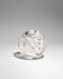 Aristide Colotte, Unique Vase, sculpted, chiseled and acid etched glass, engraved 'Colotte Nancy Piece Unique'