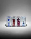 Oiva Toikka, Four Glass Block Sculptures