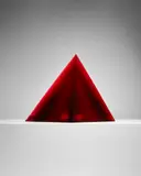 Petr Hora, Red Venus, 2012, cast, sandblasted and polished glass, engraved 'Petr Hora, 2012'
