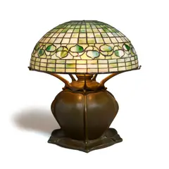 Tiffany Studios, Acorn Table Lamp