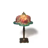 Pairpoint, Puffy Rose Bouquet Boudoir Lamp