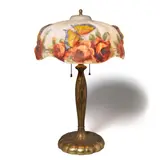 Pairpoint, Roses Table Lamp