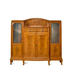 Eugène Gaillard, Sideboard, walnut burl