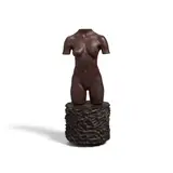 Robert Graham, MOCA Torso, for MOCA editions, Los Angeles, patinated bronze