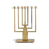 J. Robert Swanson, Seven Light Candelabrum, for the Saarinen Swanson Group, brass