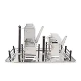 Louis W. Rice, Highly Rare Five Piece Skyscraper Tea and Coffee Service