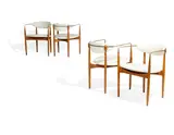Dan Johnson, Set of Four Viscount Chairs