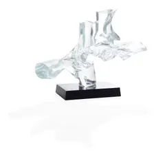 Bruce Beasley, Klikitat, cast acrylic, lacquered base, signed, dated and numbered 'Beasley - '68 - 2/6 ©' along base