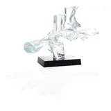 Bruce Beasley, Klikitat, cast acrylic, lacquered base, signed, dated and numbered 'Beasley - '68 - 2/6 ©' along base