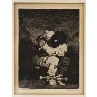 Francisco Goya, The Little Prisoner, Etching on paper