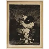 Francisco Goya, The Little Prisoner, Etching on paper