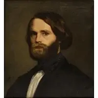 Rudolf Jordan, Portrait of a Gentleman, Oil on canvas