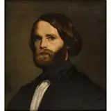 Rudolf Jordan, Portrait of a Gentleman, Oil on canvas