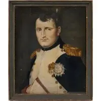 Jacques-Louis David, w. Frame: 27, Mixed media, with oil on canvas