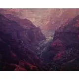 Christopher Burkett, Waimea Canyon, Rain Shower and Light, Hawaii, 1996, Cibachrome print