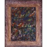 Dream of Japanese Woman by Ahmed Ben Driss El Yacoubi, 1977, Oil on canvas, sold Sep 2026