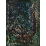 Seamaid by Ahmed Ben Driss El Yacoubi, Oil on canvas, sold Sep 2026