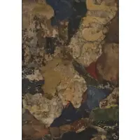 Hans Richter, Untitled (Textural Color Composition), 1963, Mixed media collage