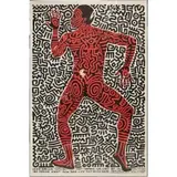 Keith Haring, Into 84 (Keith Haring), Tony Shafrazi Gallery exhibition poster, 1983