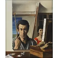 José Manuel Capuletti, La Question, Oil on canvas