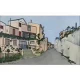 Denis Paul Noyer, Bonnieux en Provence, Oil on canvas