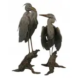 Ken Rowe, Once in a Blue Moon, 2 Bronze sculptures signed and from an edition of 35