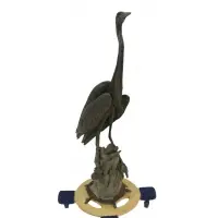 Walter Matia, Marshmaster, Bronze, 1999-2000, edition of 2/20, signed at bottom on naturalistic base "Matia"