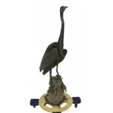 Walter Matia, Marshmaster, Bronze, 1999-2000, edition of 2/20, signed at bottom on naturalistic base "Matia"