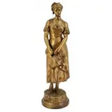 Anatole Jean Guillot, Untitled, Large gilt bronze sculpture