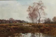 Alfred de Breanski, A Spring Morning, Outskirts Of Burnham Beeches
