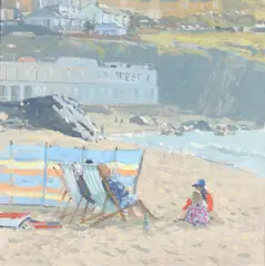 Ian Cryer, Beach Scene