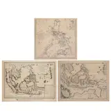 Three Philippine Maps, Untitled, print