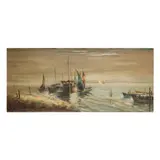 Oscar T. Navarro, Untitled (Seascape)