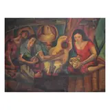 Botong Francisco, Harana, oil on canvas
