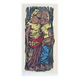 Two Women by Anita Magsaysay-Ho, serigraph, 51/60, sold Apr 2021