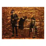 Anton Del Castillo, Study of Out of Respect, mixed media