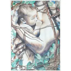 Gerard Ang, Ang Bunso, watercolor