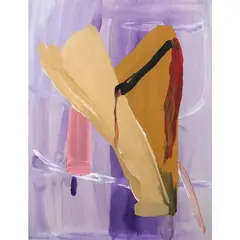 Trek Valdizno, Feasible Journey, acrylic on paper