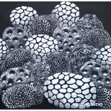 Under the Sea in Black and White by Boysie Villavicencio, oil on canvas, sold Apr 2021