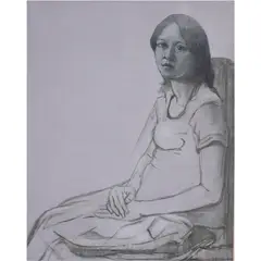 Jory’s by Romulo Galicano, oil on canvas, sold Apr 2021