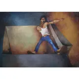 Renato L. Barja Jr., Dreaming, oil on canvas