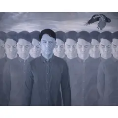 Efren Carpio, I Hate To Hear About Death, oil on canvas