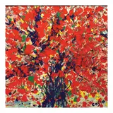 Allan Cosio, Autumn, acrylic on canvas