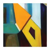 Popo San Pascual, Interior, oil on canvas