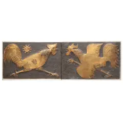 Sarimanok by Abdulmari Imao, brass on wood, sold Apr 2021