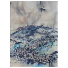 Leon Pacunayen, Subiaco, Italy, watercolor